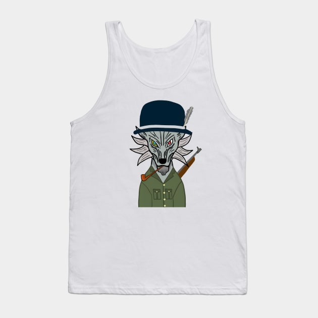 BussyWolves Hunter wolf Tank Top by micho2591